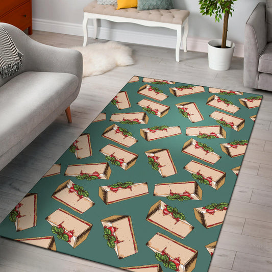 Cheesecake Pattern Print Design CK02 Area Rugs