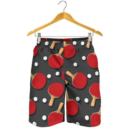 Ping Pong Pattern Print Design A05 Mens Shorts
