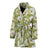 Daisy Pattern Print Design DS06 Women Bathrobe