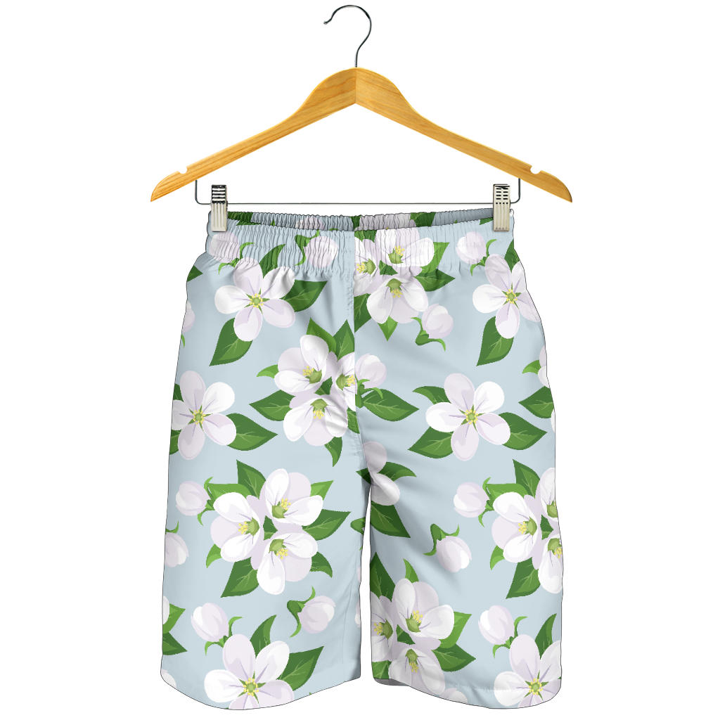 Apple blossom Pattern Print Design AB04 Mens Shorts