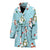 Polar Bear Pattern Print Design PB07 Women Bathrobe