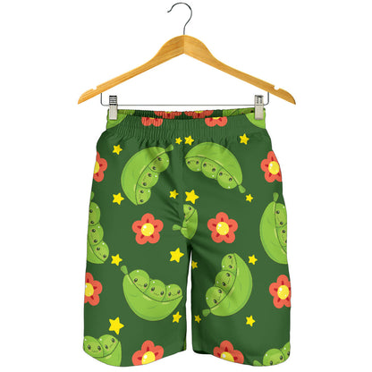 Peas Pattern Print Design A01 Mens Shorts