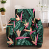 Bird Of Paradise Pattern Print Design BOP03 Armchair Slipcover