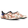 Cherry Blossom Peacock Aqua Water Shoes