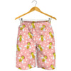 Bee Pattern Print Design BEE07 Mens Shorts