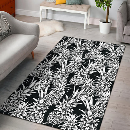 Pineapple Pattern Print Design PP08 Area Rugs