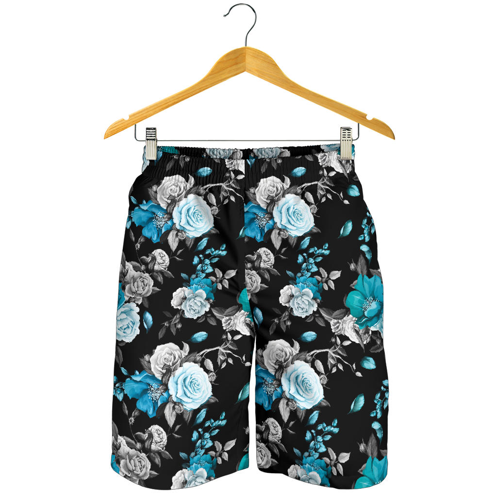 Rose Pattern Print Design A02 Mens Shorts