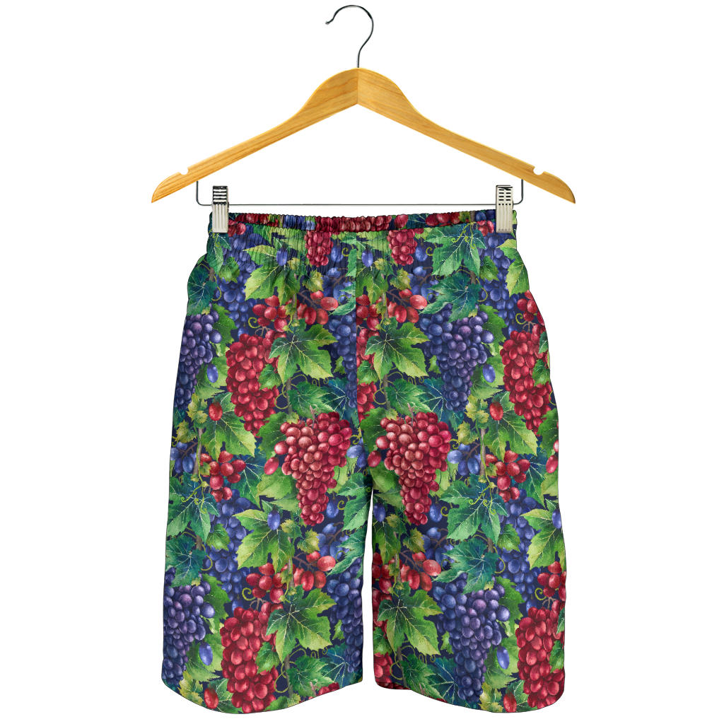 Grape Pattern Print Design GP02 Mens Shorts