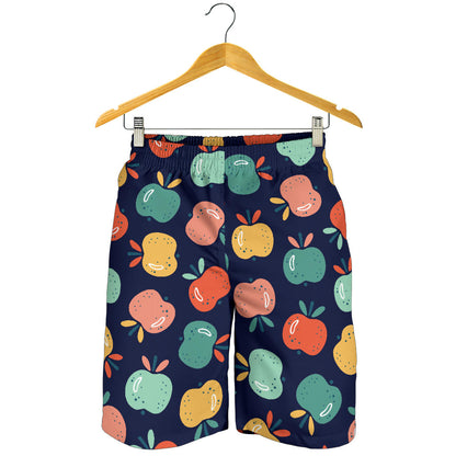 Apple Pattern Print Design AP09 Mens Shorts