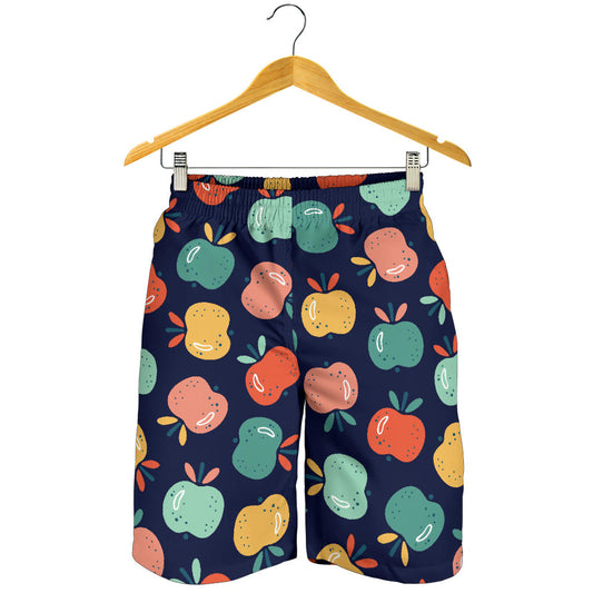 Apple Pattern Print Design AP09 Mens Shorts