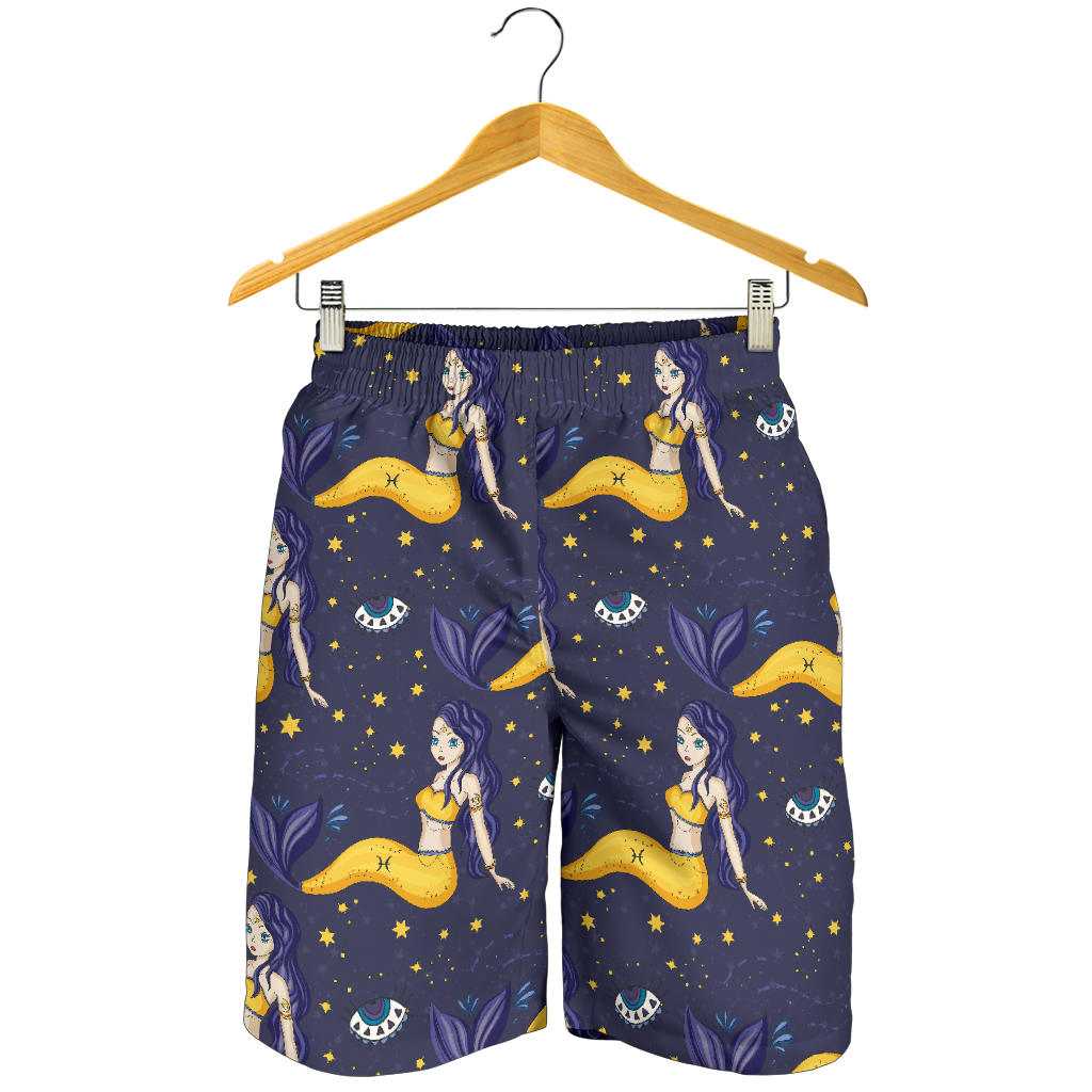 Pisces Pattern Print Design A04 Mens Shorts