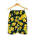 Yellow Hibiscus Pattern Print Design HB08 Mens Shorts