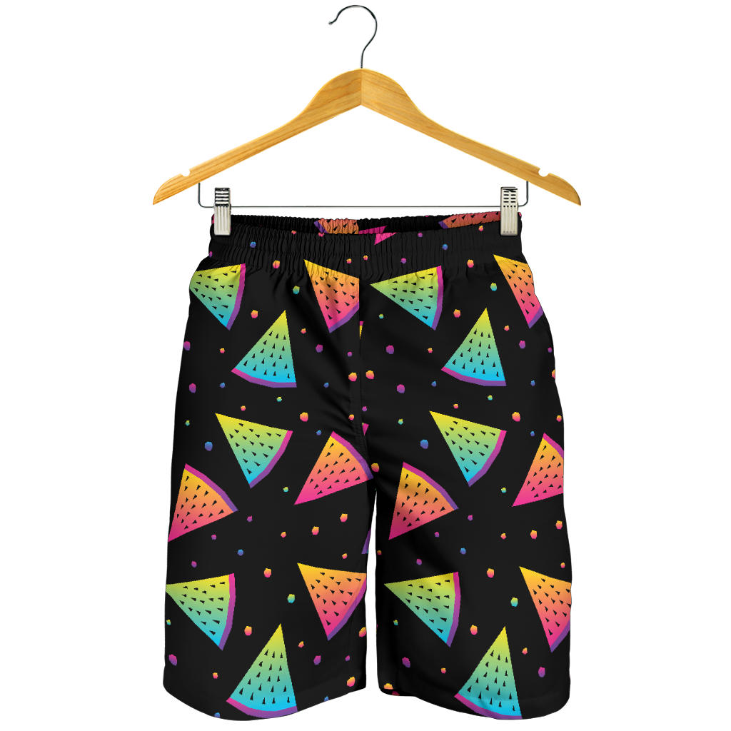 Rainbow Watermelon Pattern Print Design A04 Mens Shorts
