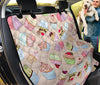 Cupcake Pattern Print Design CP06 Rear Dog  Seat Cover