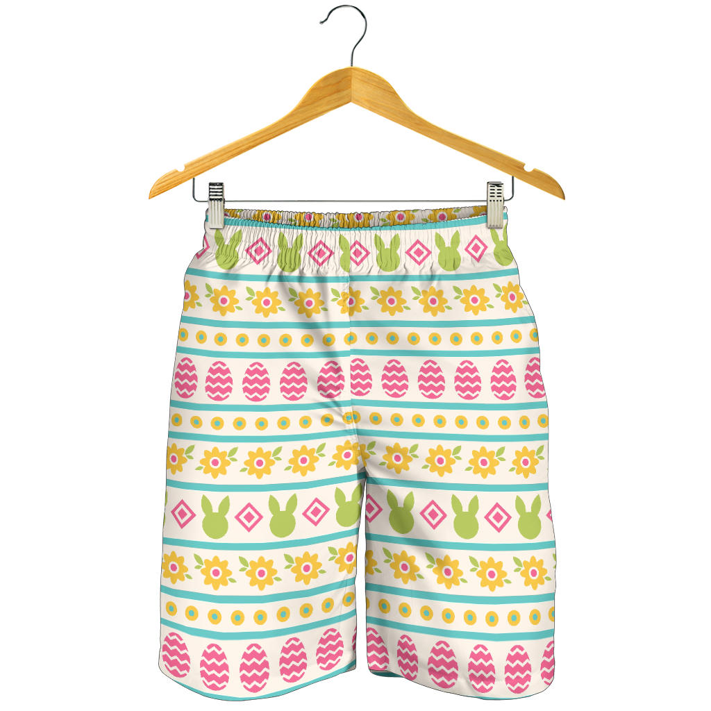 Easter Eggs Pattern Print Design RB016 Mens Shorts