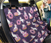 Donut Unicorn Pattern Print Design DN011 Rear Dog  Seat Cover