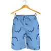 Dolphin Blue Print Mens Shorts