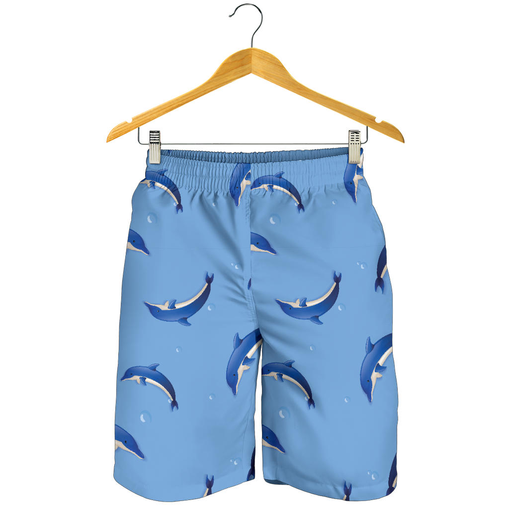 Dolphin Blue Print Mens Shorts