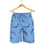 Dolphin Blue Print Mens Shorts