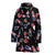 Lipstick Pattern Print Design LT01 Women Bathrobe