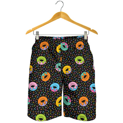 Donut Pattern Print Design DN012 Mens Shorts