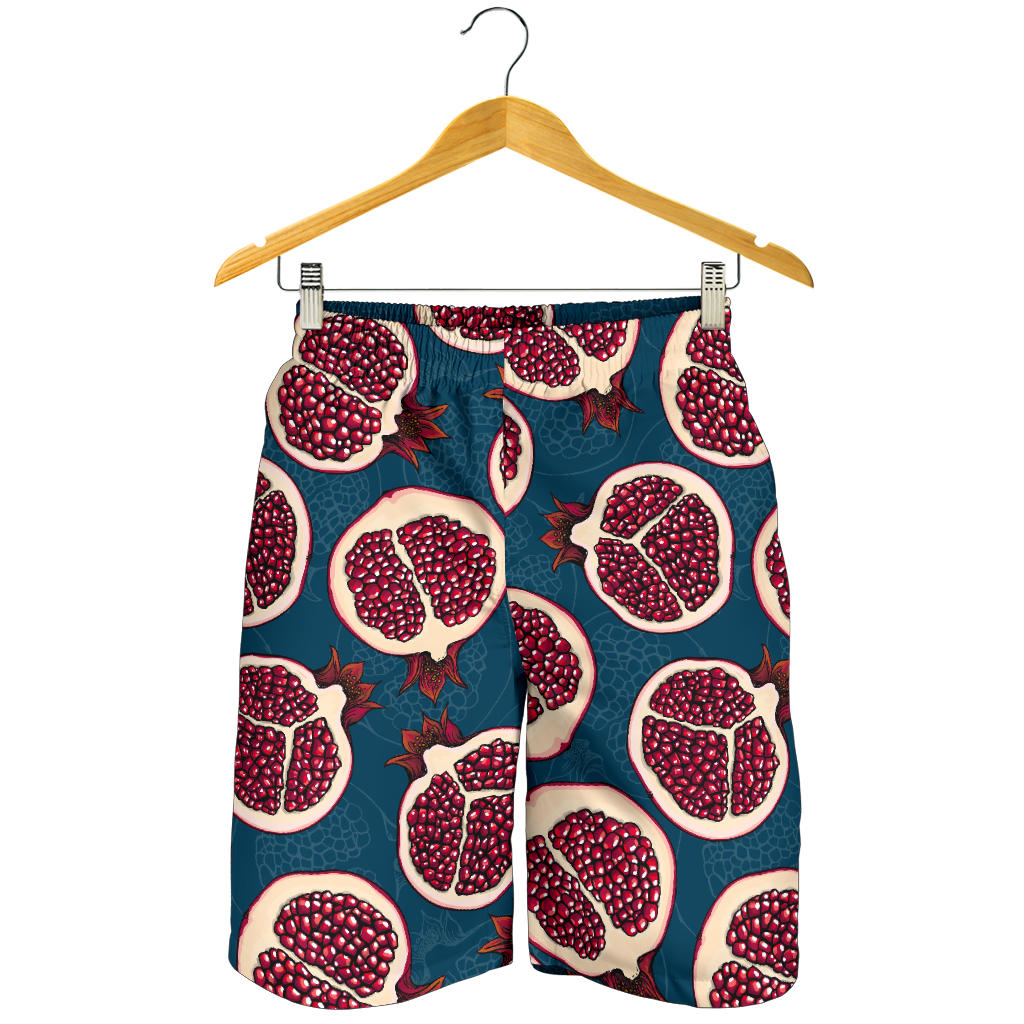 Pomegranate Pattern Print Design PG02 Mens Shorts