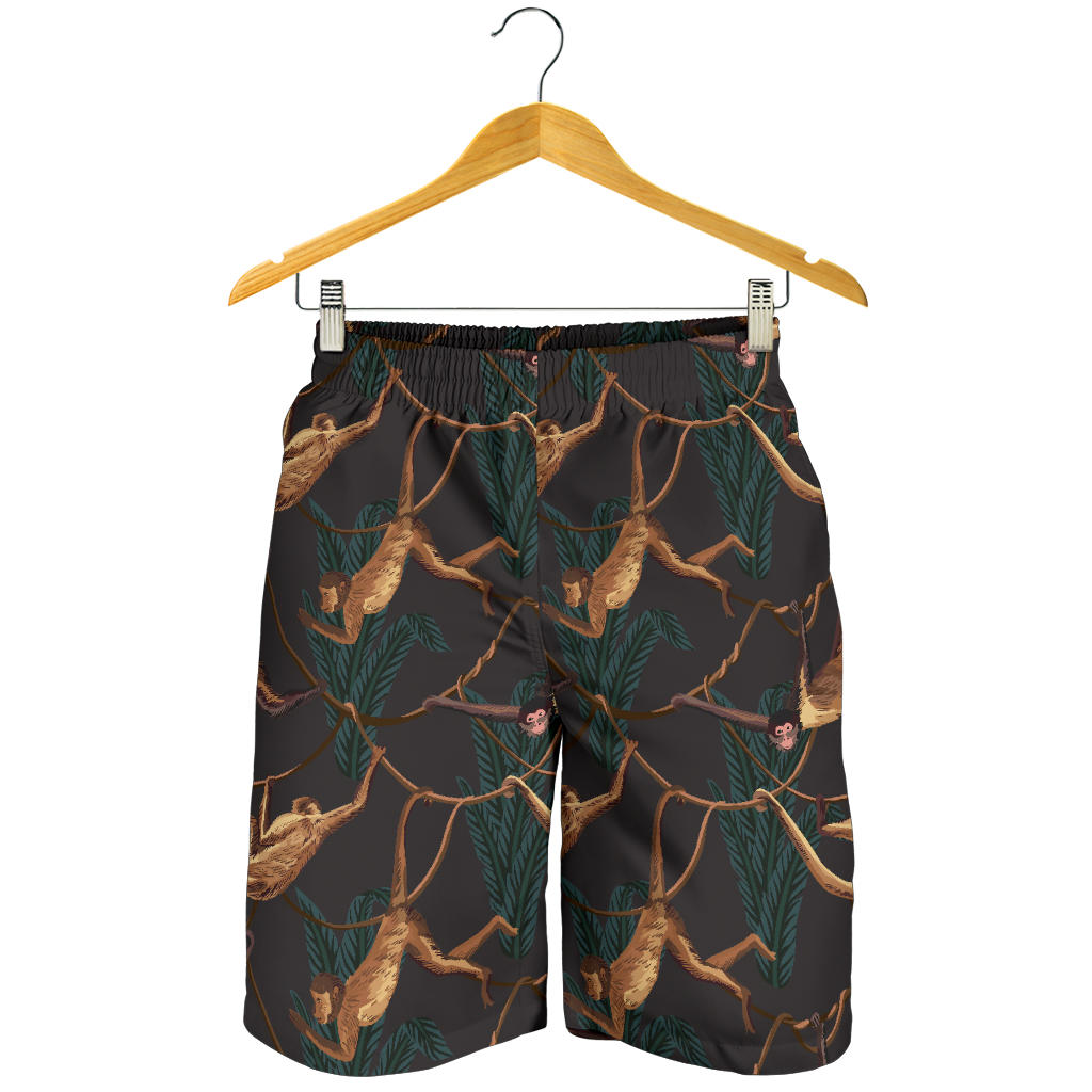 Monkey Pattern Print Design 02 Mens Shorts