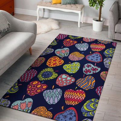 Apple Pattern Print Design AP05 Area Rugs