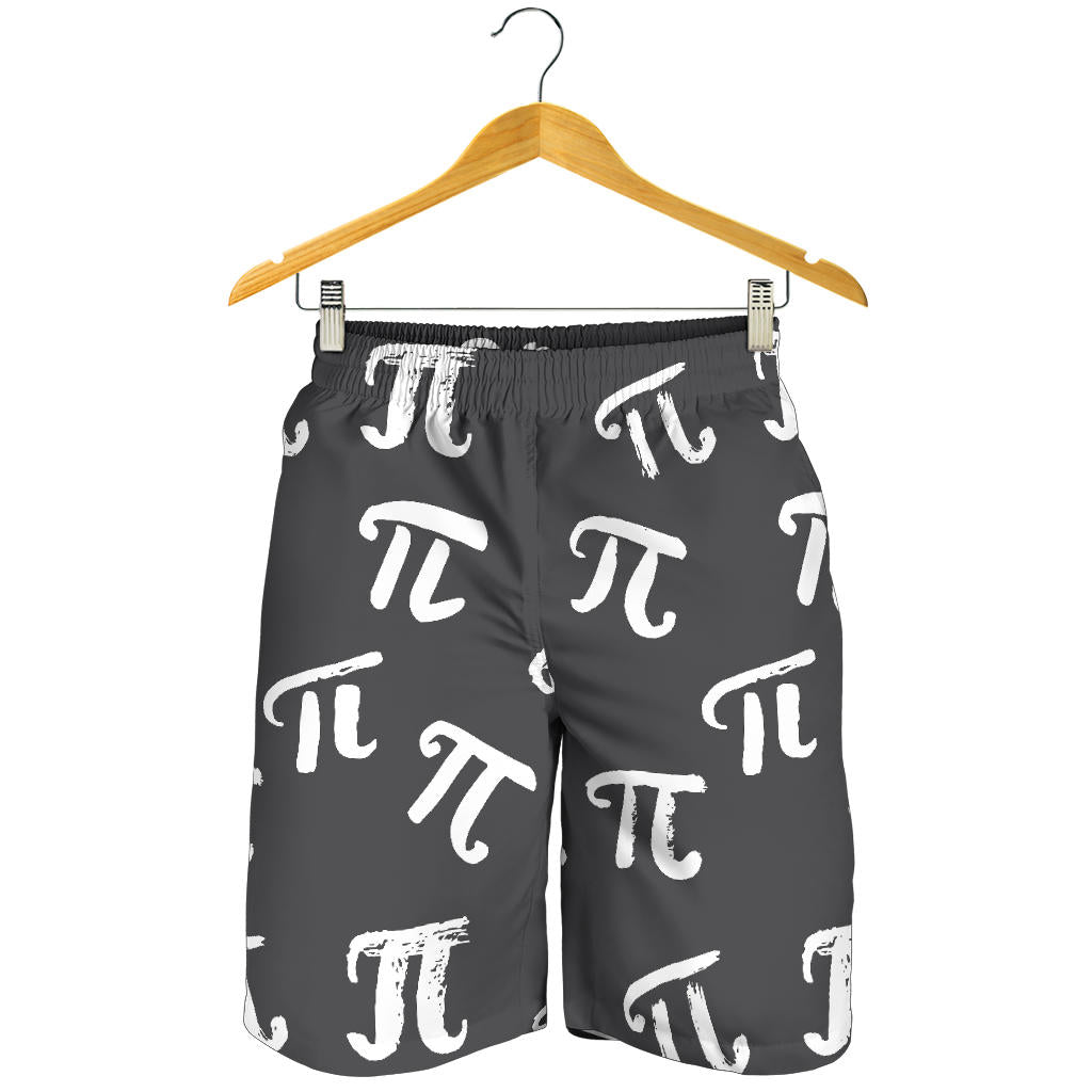Pi Day Pattern Print Design A02 Mens Shorts