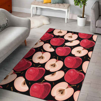 Apple Pattern Print Design AP02 Area Rugs