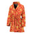 Grapefruit Pattern Print Design GF06 Women Bathrobe