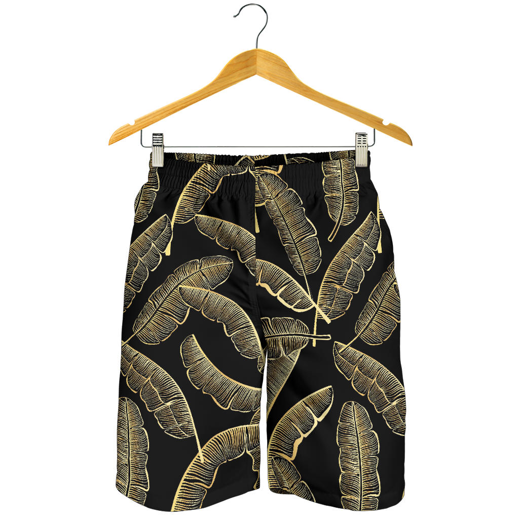 Banana Leaf Pattern Print Design BL07 Mens Shorts