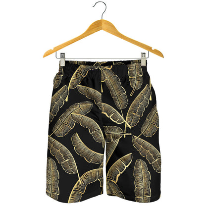 Banana Leaf Pattern Print Design BL07 Mens Shorts