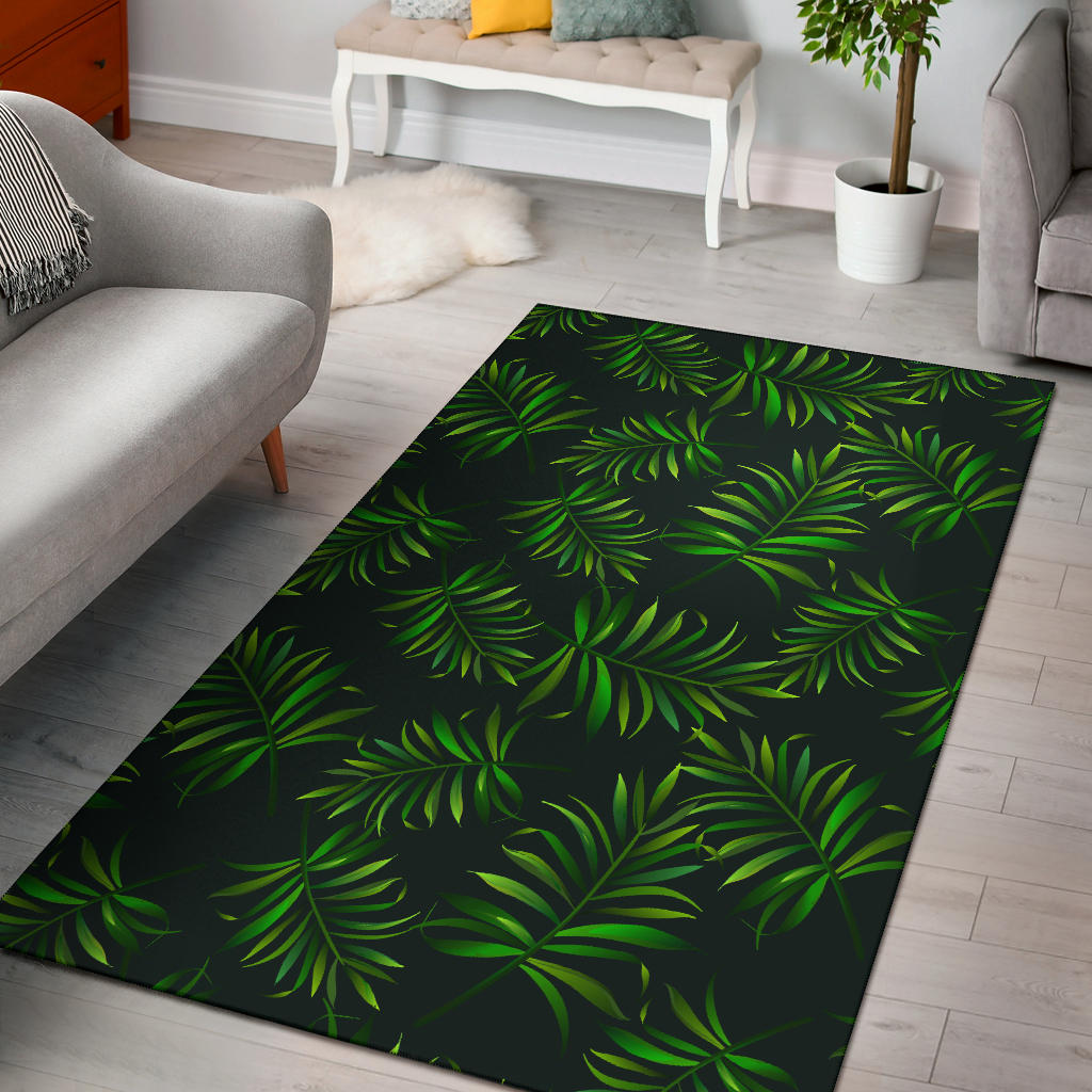 Rainforest Pattern Print Design RF03 Area Rugs