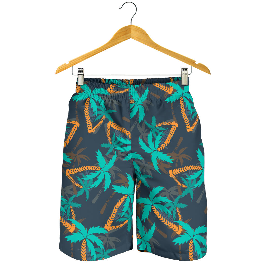 Palm Tree Pattern Print Design PT01 Mens Shorts