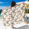 Anemone Pattern Print Design AM05 Sarong Pareo Wrap