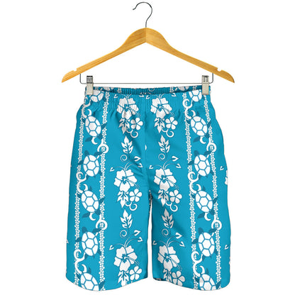Hawaiian Themed Pattern Print Design H025 Mens Shorts