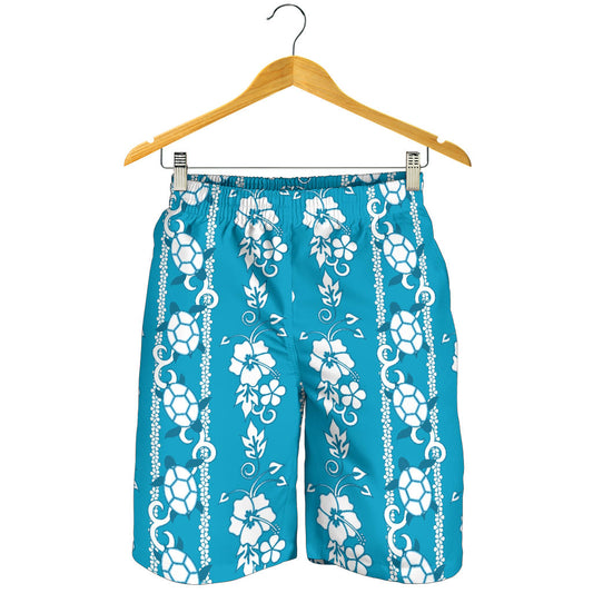 Hawaiian Themed Pattern Print Design H025 Mens Shorts