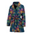 lotus Boho Pattern Print Design LO04 Women Bathrobe