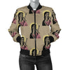 Christian Pattern Print Design 04 Women's Bomber Jacket