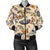 Butterfly Pattern Print Design 04 Women's Bomber Jacket