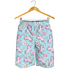 Donut Unicorn Pattern Print Design DN016 Mens Shorts