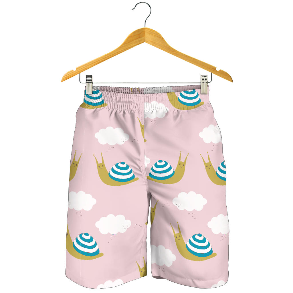 Snail Pattern Print Design 02 Mens Shorts