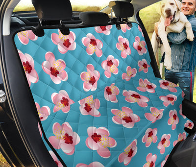 Cherry Blossom Pattern Print Design CB09 Rear Dog  Seat Cover