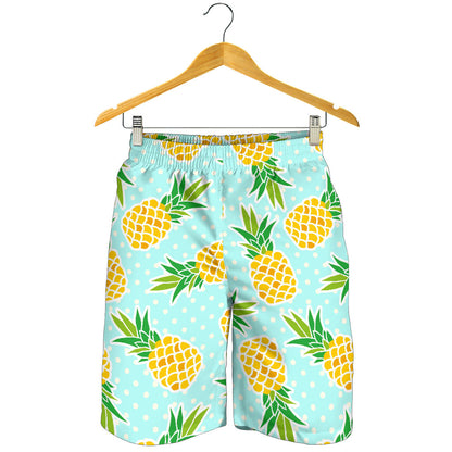Pineapple Pattern Print Design PP01 Mens Shorts