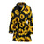 Sunflower Pattern Print Design SF05 Women Bathrobe