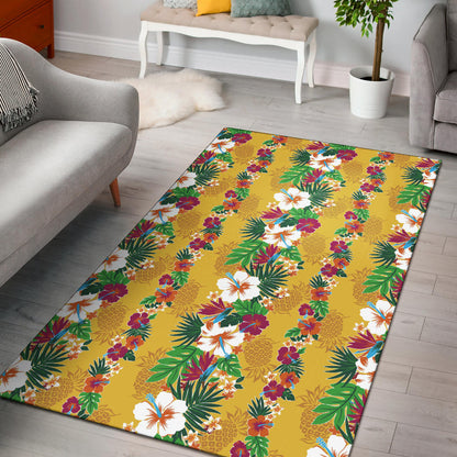 Hawaiian Themed Pattern Print Design H09 Area Rugs
