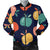 Apple Pattern Print Design AP09 Men Bomber Jacket