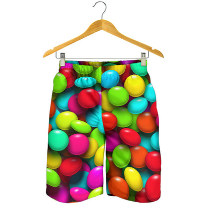 Candy Pattern Print Design CA03 Mens Shorts