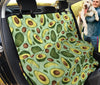 Avocado Pattern Print Design AC01 Rear Dog  Seat Cover